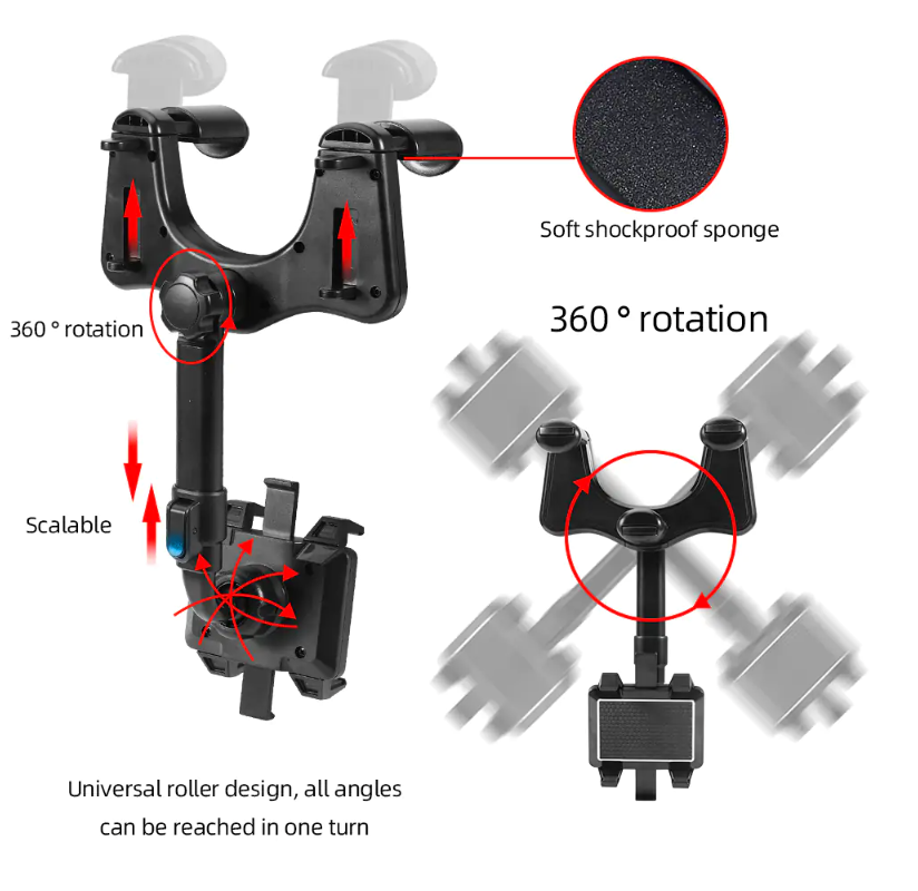 360° Rotatable Smart Phone Car Holder - Product Paradise
